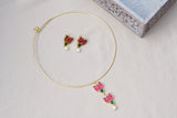 Kundan hasli necklace set (4-5961)(R)(INTRODUCTORY PRICE)