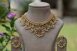 Antique Necklace Set (4-8399)(AK)
