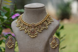 Antique Necklace Set (4-8399)(AK)
