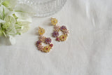 Multistone Ad Earrings (1-5522)(Ex)(from turkey)