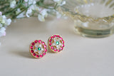 Kundan Studs (1-4560) (AK)