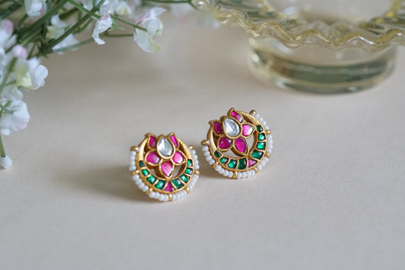 Kundan Studs (1-4562) (AK)