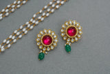 Kundan earring (1-3020)(R)