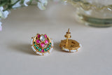 Kundan Studs (1-4562) (AK)