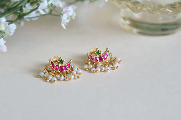 Kundan Studs (1-4563) (AK)