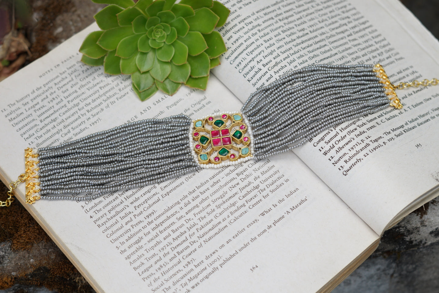 Kundan Choker (4-6773)(R)(PREORDER)