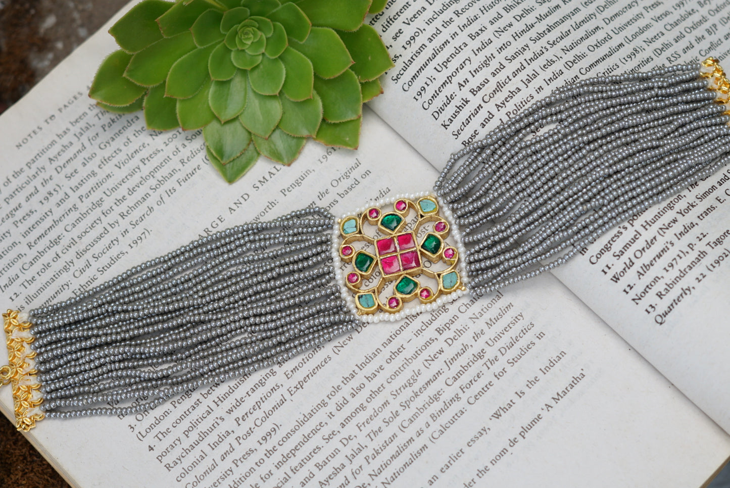 Kundan Choker (4-6773)(R)(PREORDER)