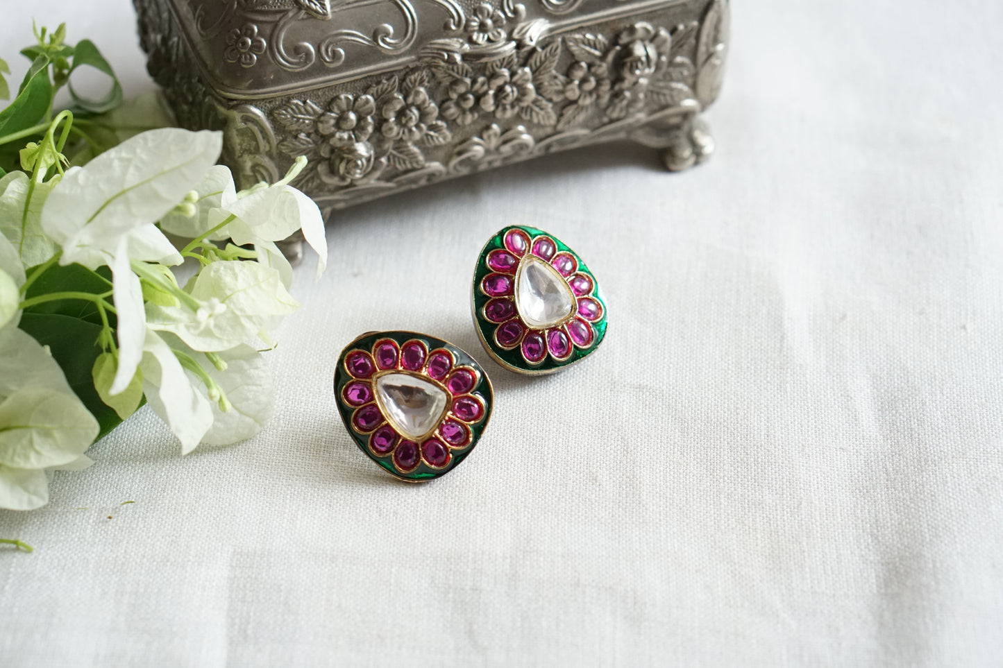 Polki Studs (1-5499)(B)