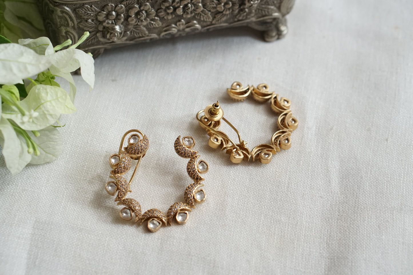 Polki Bali Earrings (1-5508)(B)