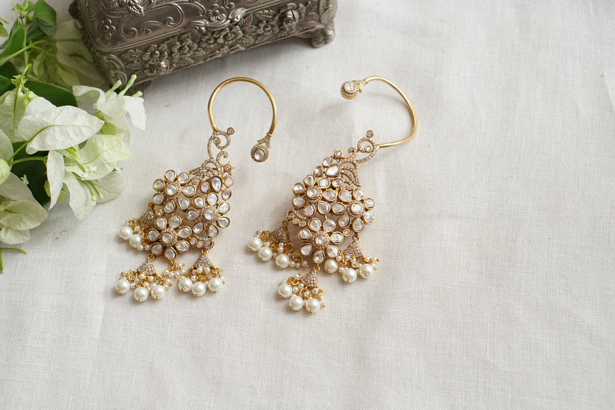 Polki Earcuff Earrings (1-5509)(B)