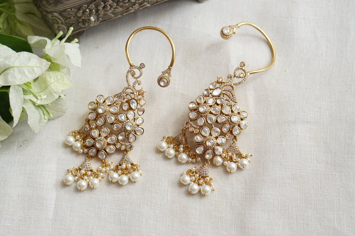 Polki Earcuff Earrings (1-5509)(B)