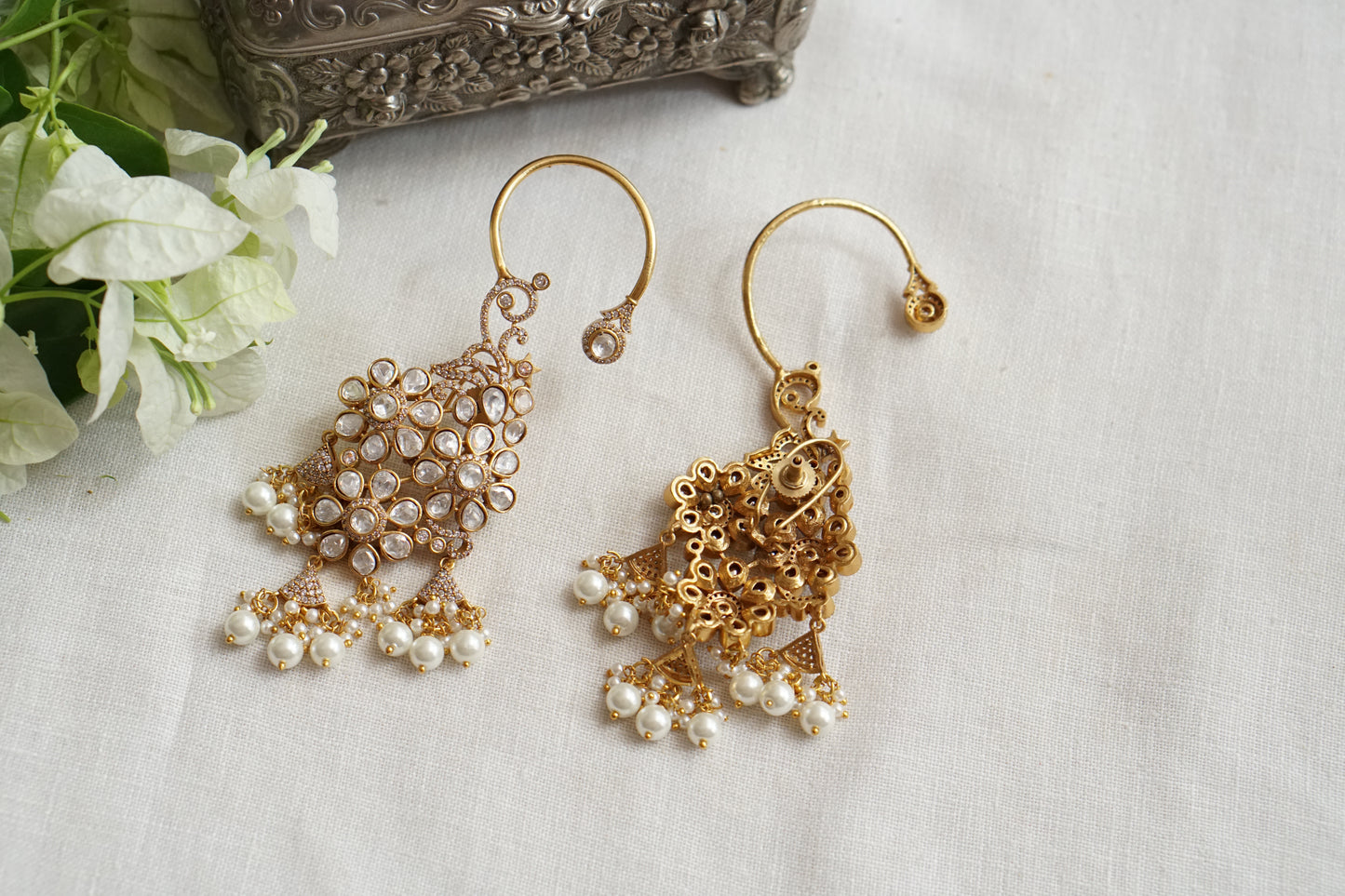 Polki Earcuff Earrings (1-5509)(B)