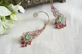 Ad  Stone Earcuff Earrings (1-5511)(B)