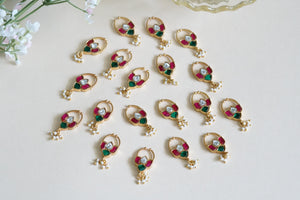 Kundan Septum nosering(2-203)(K)