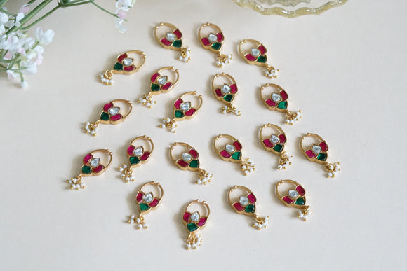 Kundan Septum nosering(2-203)(K)