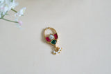 Kundan Septum nosering(2-203)(K)