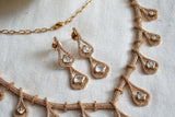 Polki Necklace Set (4-8429)(B)(CLEARANCE SALE PIECE)