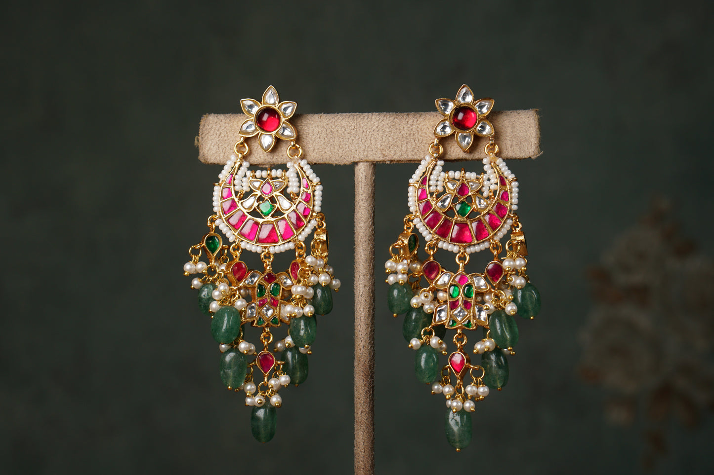 Kundan Chandbali (1-4908)(R)