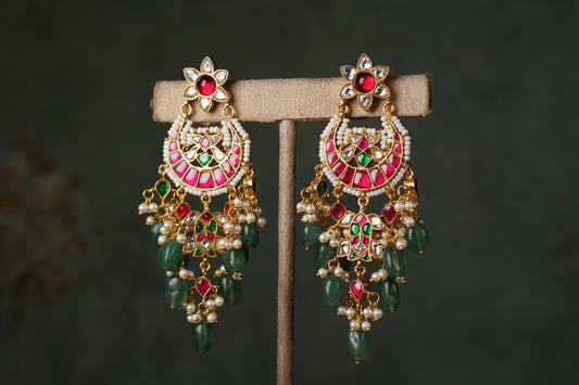 Kundan Chandbali (1-4908)(R)