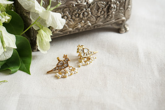 Kundan Bugadi Earrings (1-5517)(R)