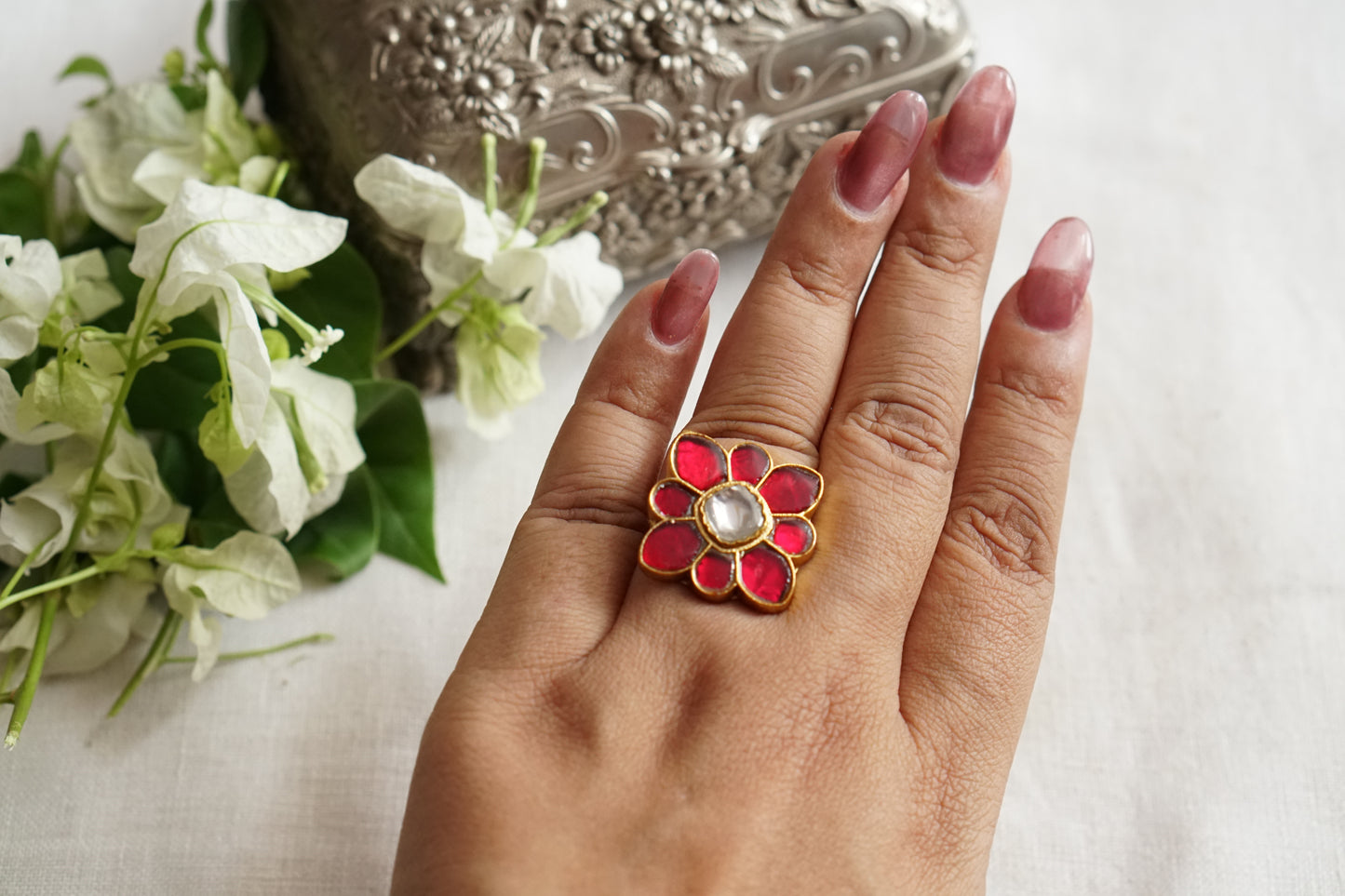 Kundan Ring (6-381)(R)