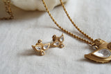 Bird Polki Pendant Set (4-8432)(B)