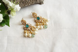 Mossainite Polki Earrings (1-5513)(R)