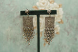 Oxidised earring (1-2714-1)