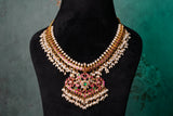 Kundan Necklace  (4-8412) (EX)