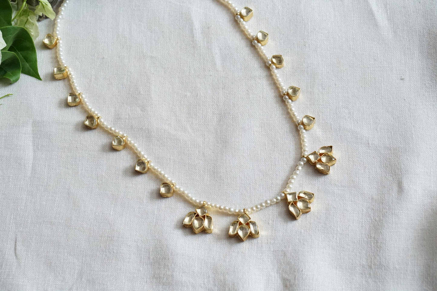 Kundan Necklace (4-9558)(R)