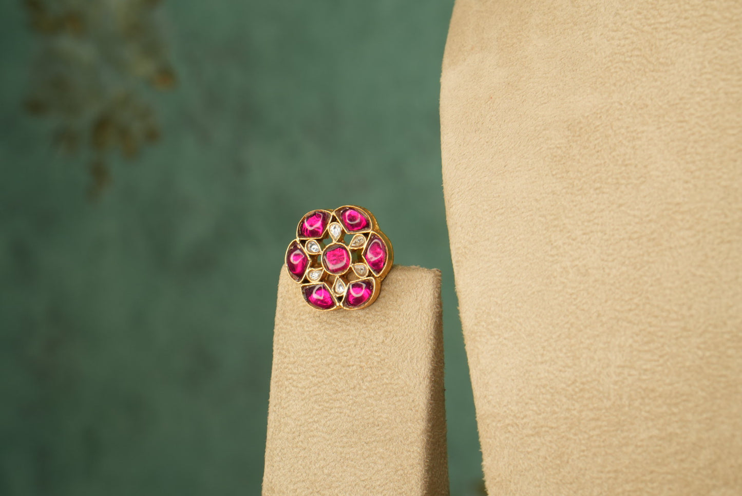 Kundan Choker Set (4-8932)(R)