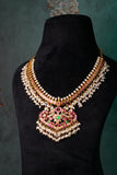 Kundan Necklace  (4-8412) (EX)