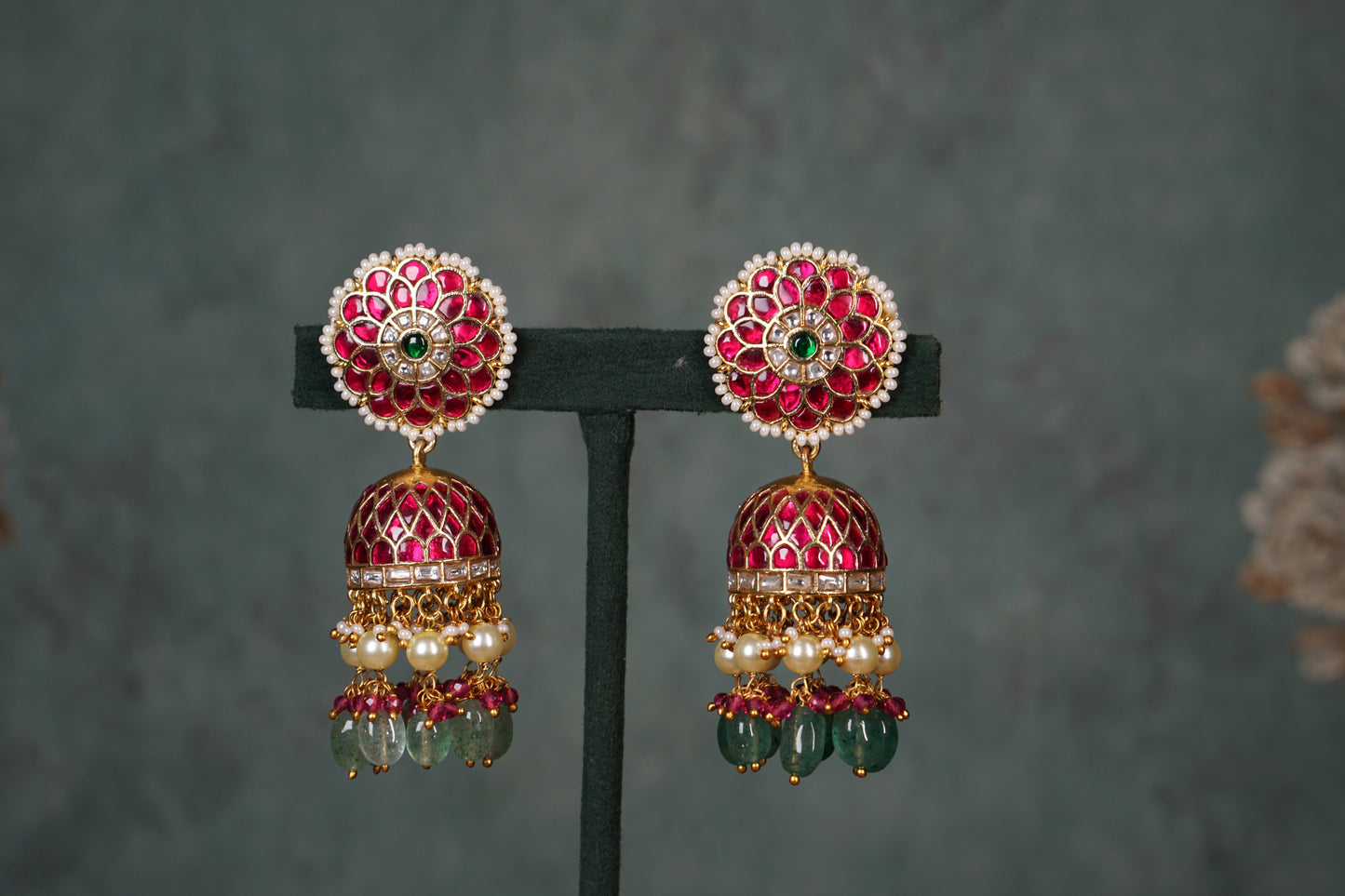 Kundan Jhumki (1-4576))(EX)(offer piece)