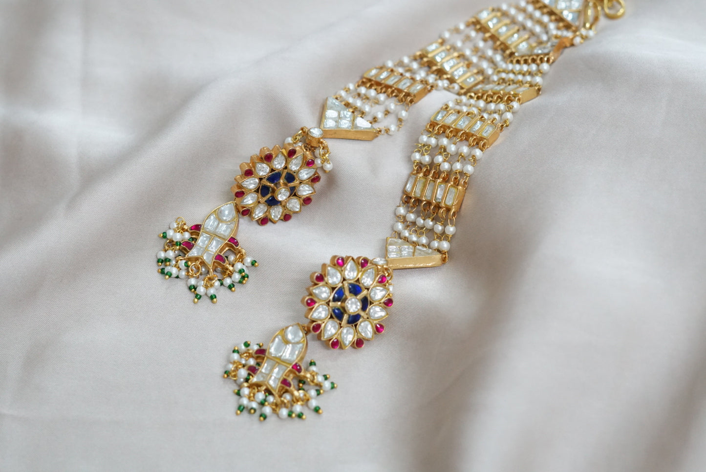 Kundan earring (1-3596)(PREORDER)