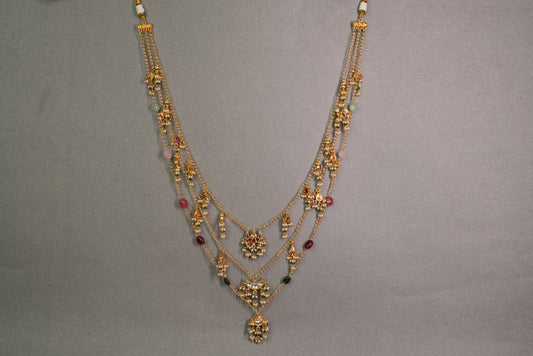 Kundan Necklace (4-8928)(A)