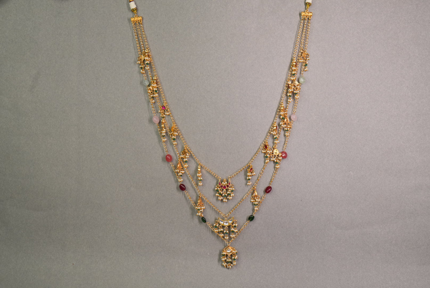 Kundan Necklace (4-8928)(A)