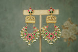 Kundan earrings (1-4926)(R)