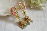 Kundan earcuff jhumki (1-4043) (K)