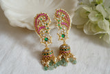 Kundan earcuff jhumki (1-4043) (K)