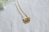 Kundan Pendant (4-9655)(R) - JEWELSTYLE
