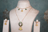 Polki pendant Set (4-8408) (EX)