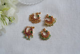 92.5 silver Kundan Nosering (2-270)(K) - JEWELSTYLE