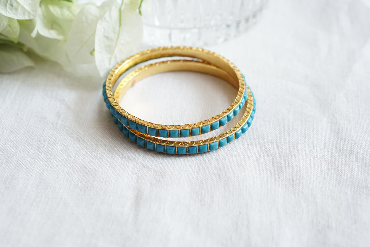 Kundan Bangles (3-508)(R)