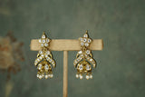 Kundan jhumki earrings (1-4922)(R)