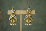 Kundan jhumki earrings (1-4922)(R)