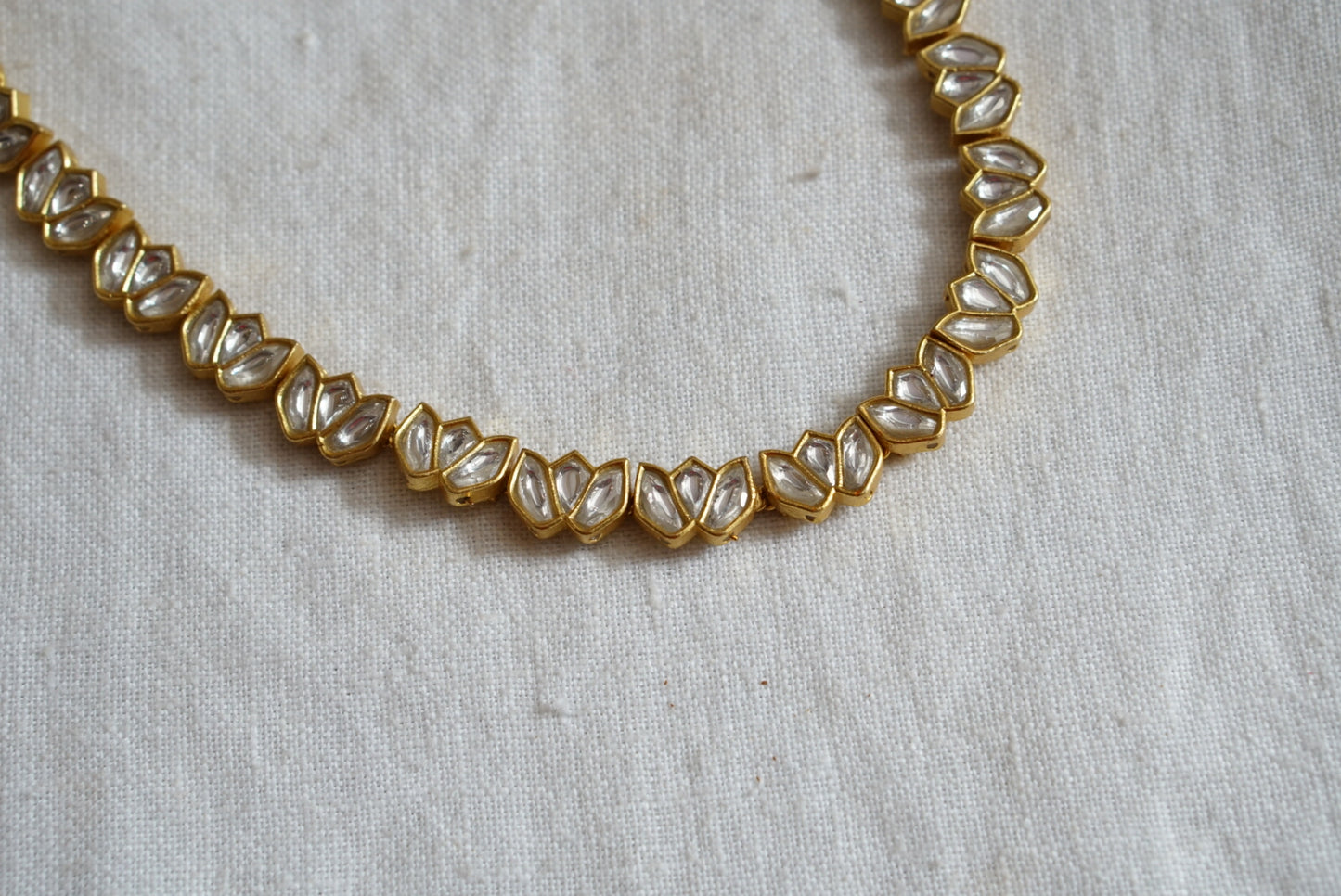 Kundan Necklace set  (4-7737)(R)