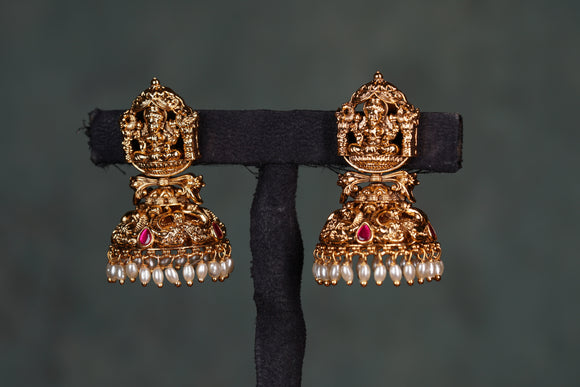 Antique Kundan Jhumki (1-4564)(EX)