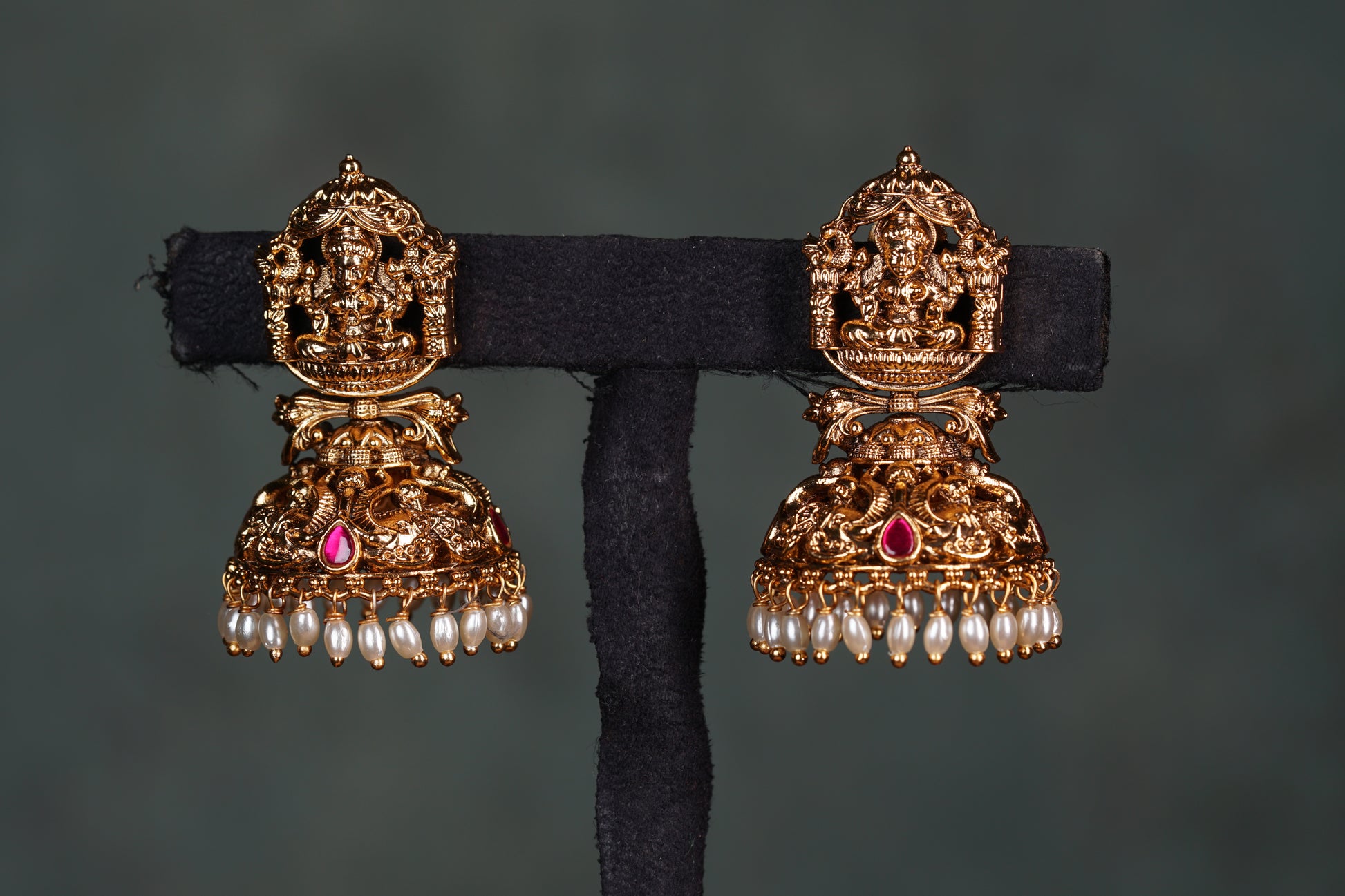 Antique Kundan Jhumki (1-4564)(EX)(Clearance sale piece) - JEWELSTYLE