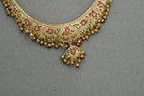 Kundan choker set (4-5973)