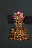 Antique Kundan Jhumki (1-4566))(EX)